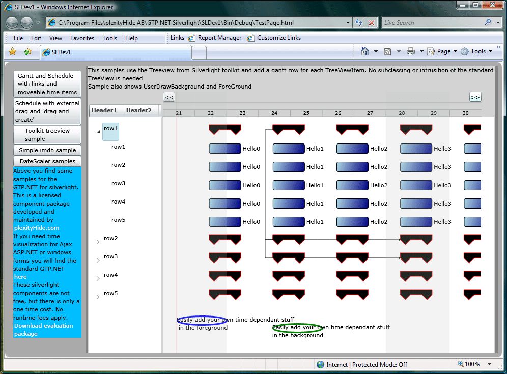 GTP.NET for Silverlight + WPF が提供開始