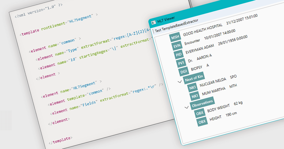 C# .NETでHealth Level Sevenのデータを解析して抽出