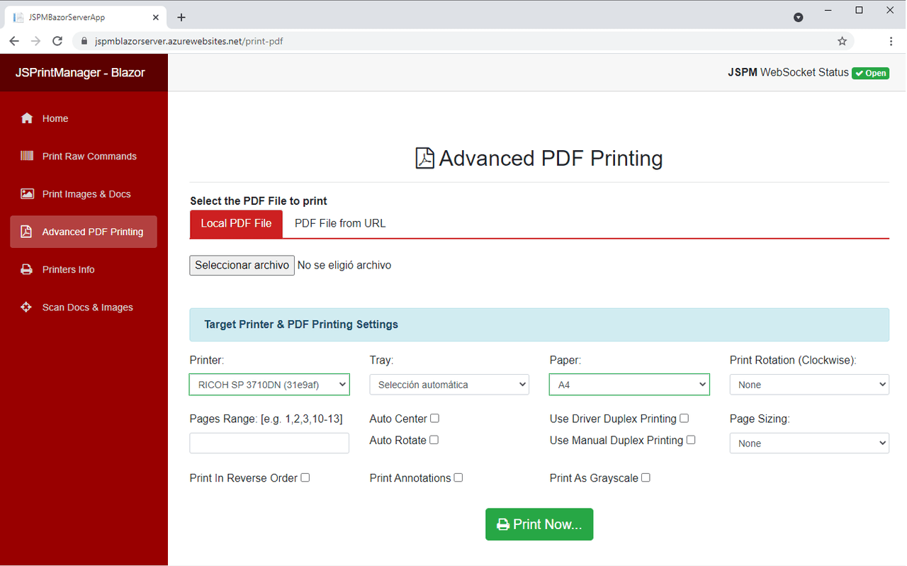 Neodynamic JSPrintManager 商品画像