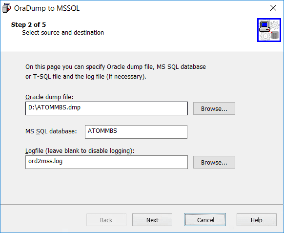 OraDump to MSSQL（英語版） 商品画像
