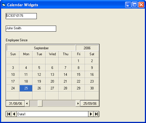 Calendar Widgets（英語版） 商品画像