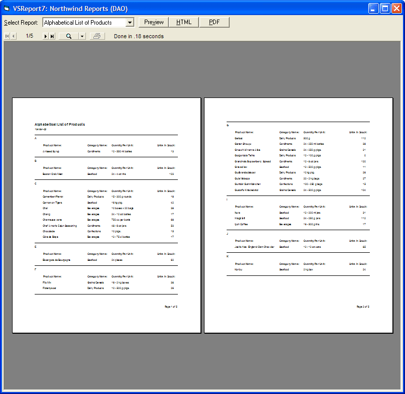 VSView Reporting 商品画像