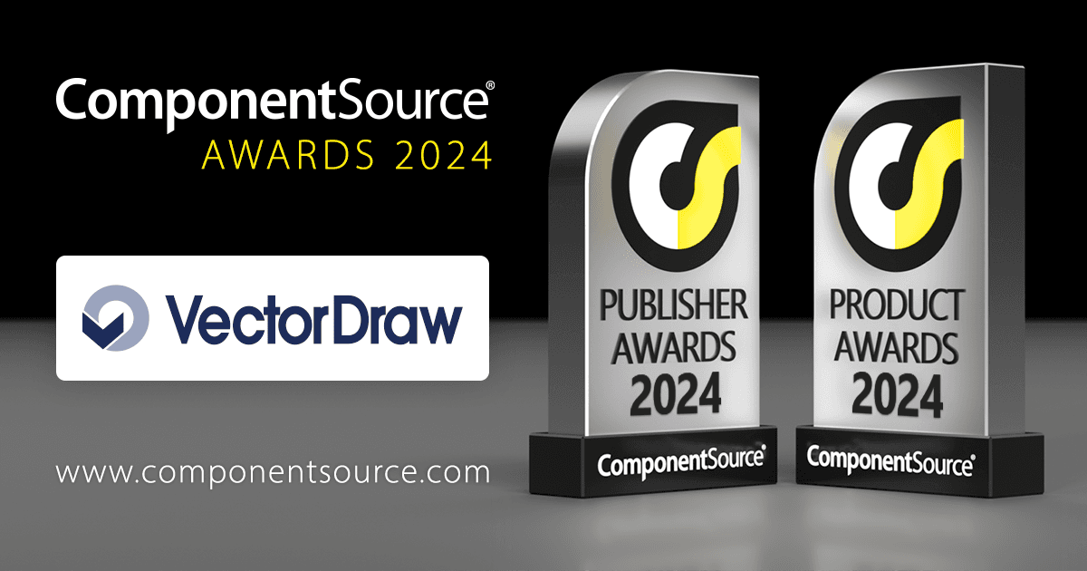 VectorDrawがComponentSourceの賞を2つ受賞