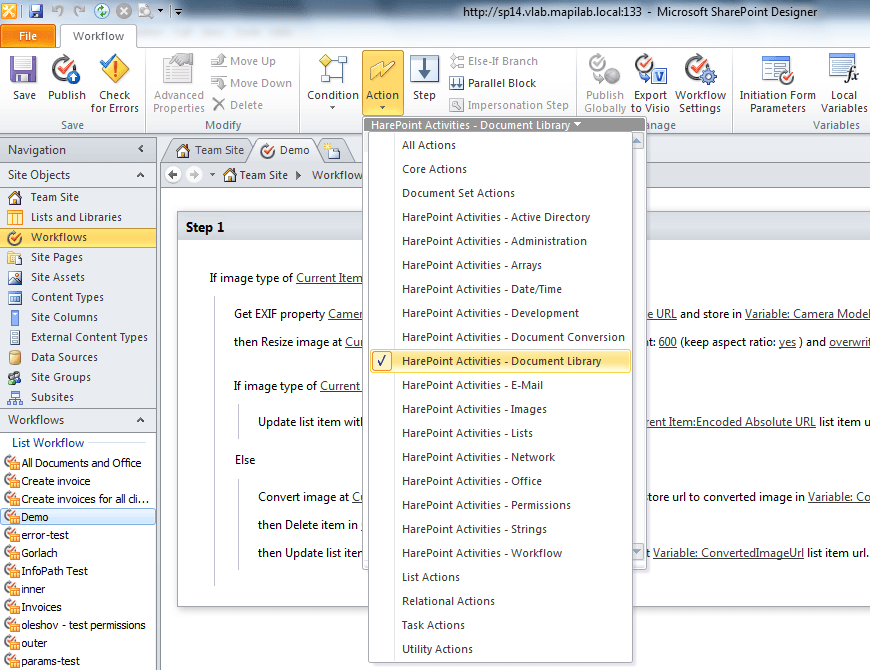 HarePoint Workflow Extensions for SharePoint 商品画像