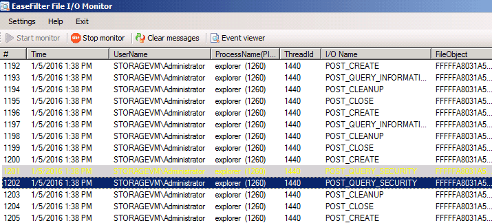 EaseFilter File System Monitor Filter Driver SDK（英語版） 商品画像