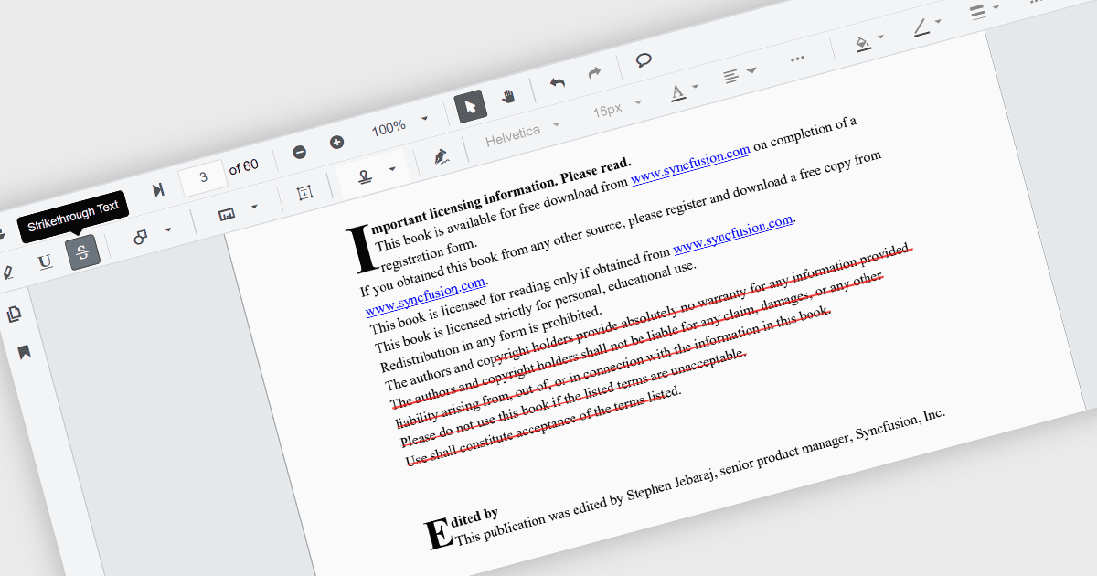 削除が見えるPDFを共同でレビュー
