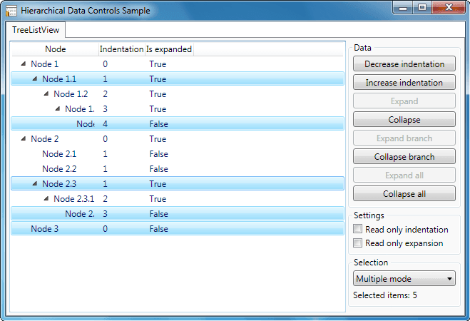 WPF 階層データ ライブラリがリリースされました