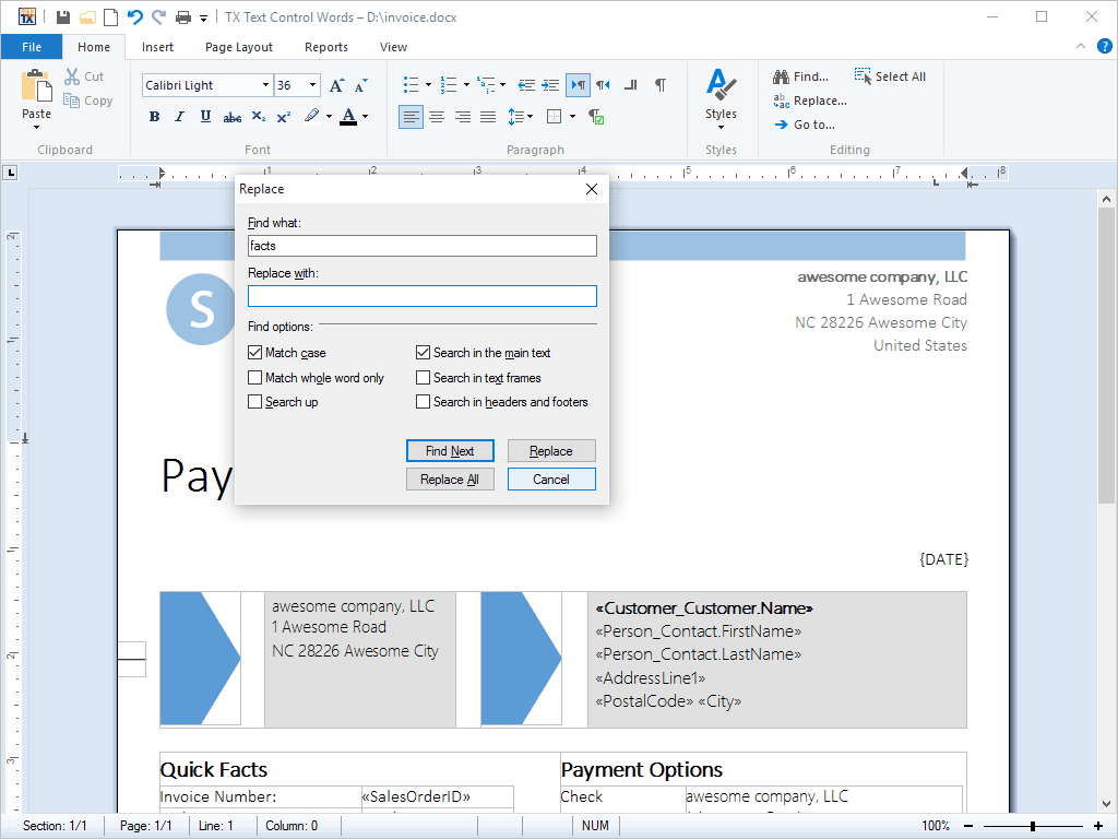 TX Text Control .NET for WPF 商品画像