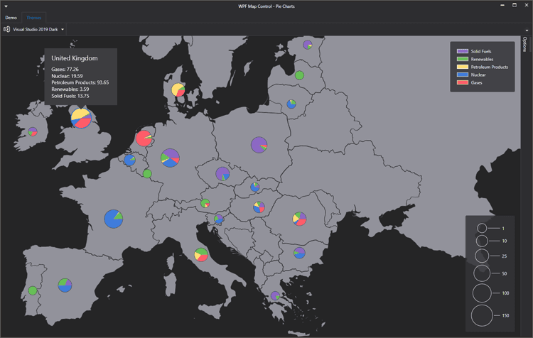 DevExpress WPF Maps 商品画像 DevExpress WPF Maps 商品画像