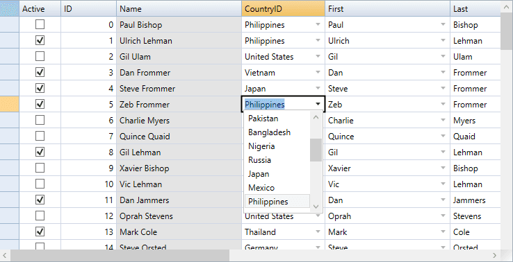 ComponentOne WPF Data Editors 商品画像