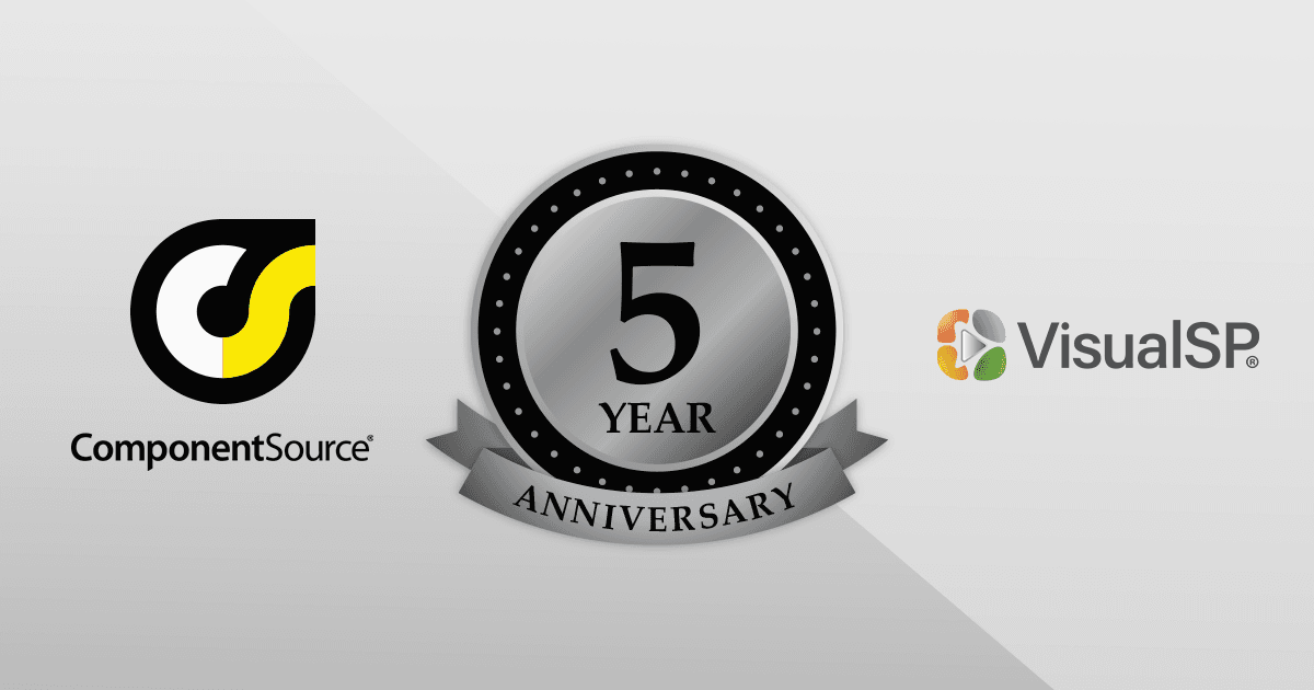 VisualSPとのパートナーシップ5周年を祝賀