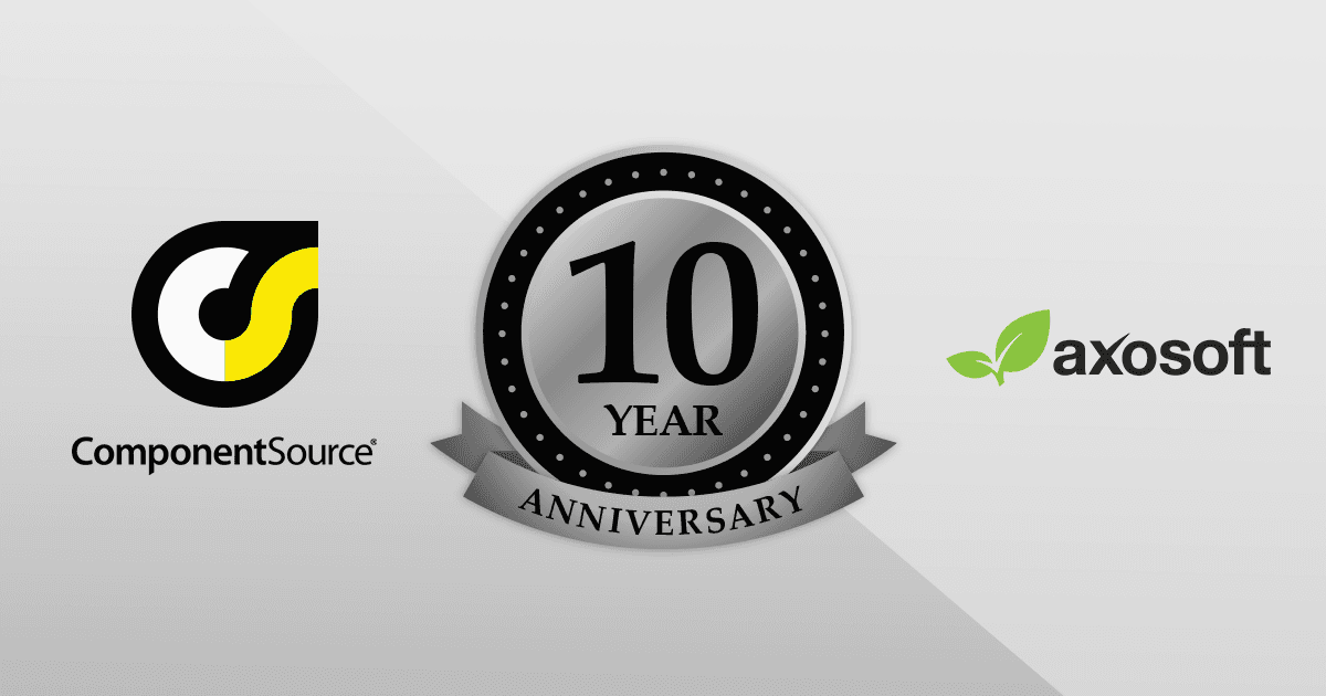 ComponentSourceとGitKrakenとの提携10周年記念