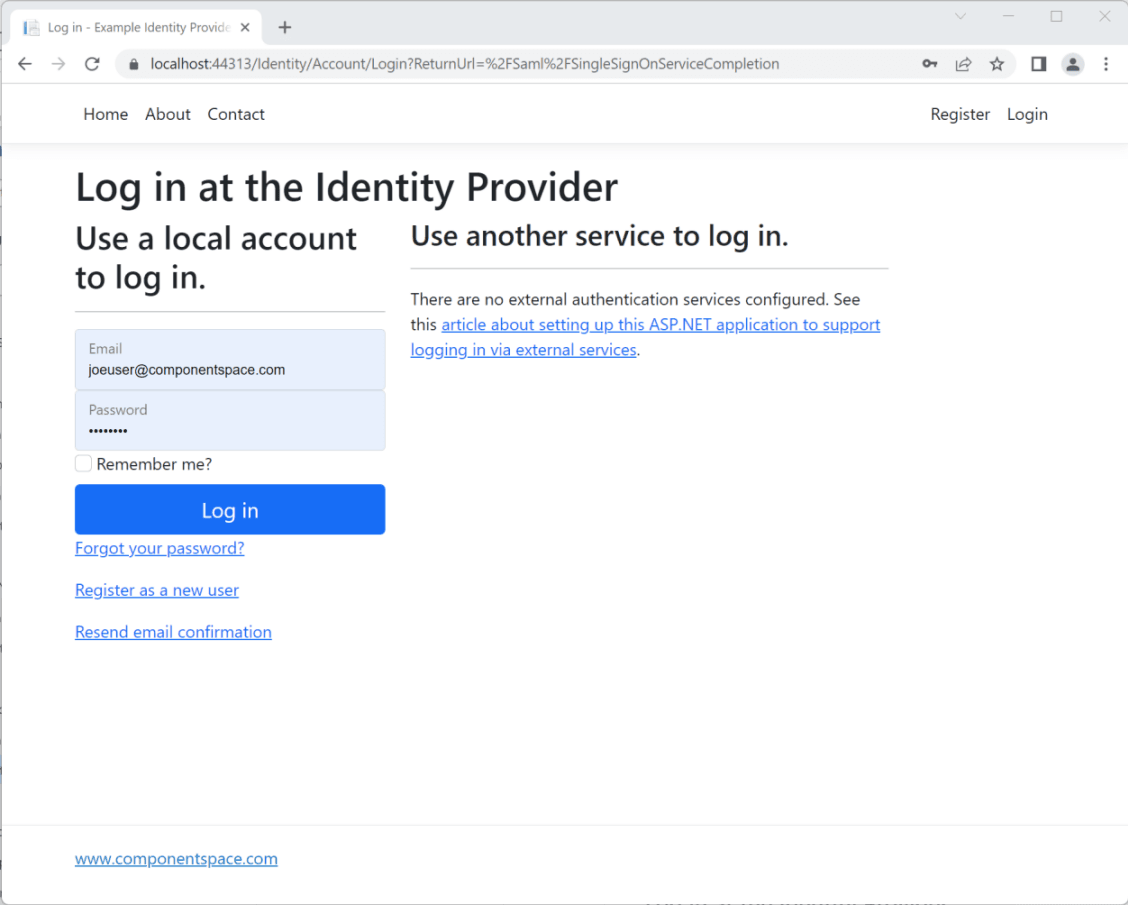ComponentSpace OpenID for ASP.NET Core（英語版） 商品画像