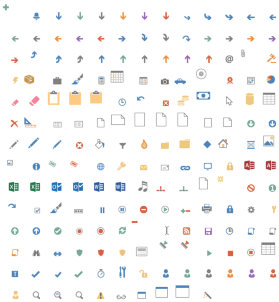 Actipro Icons Metro Elements がリリース