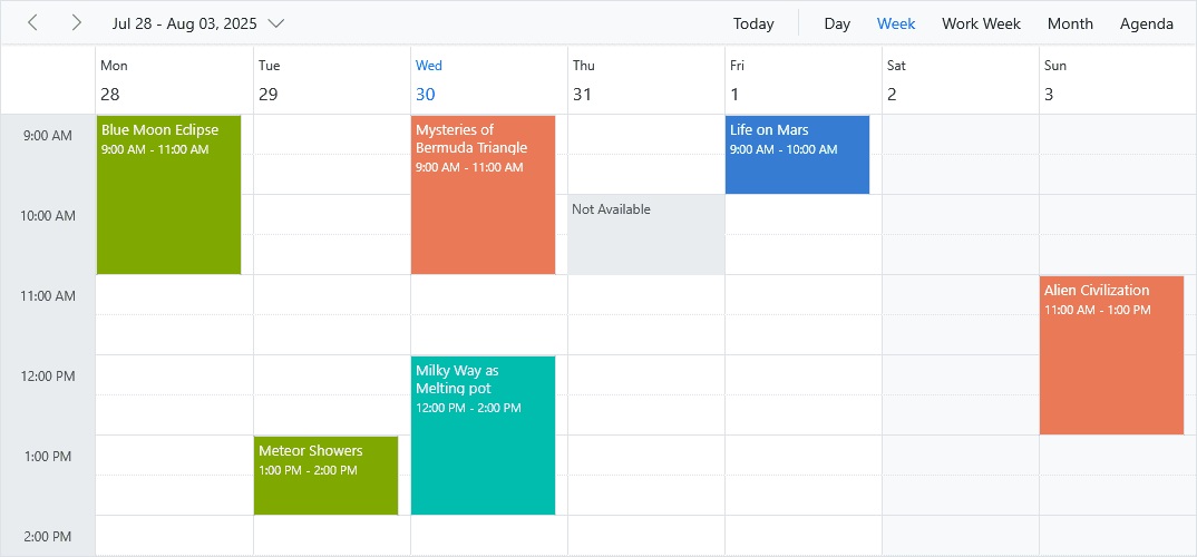 Syncfusion Angular Calendar and Scheduling Controls 商品画像