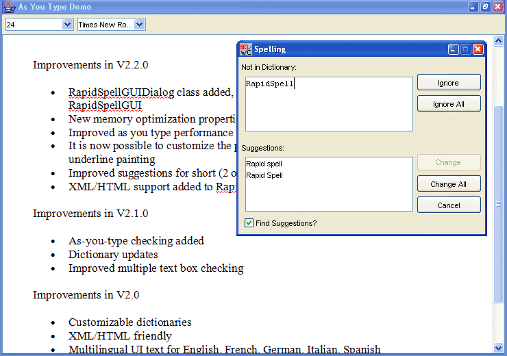 RapidSpell Java Dictionaries（英語版） 商品画像
