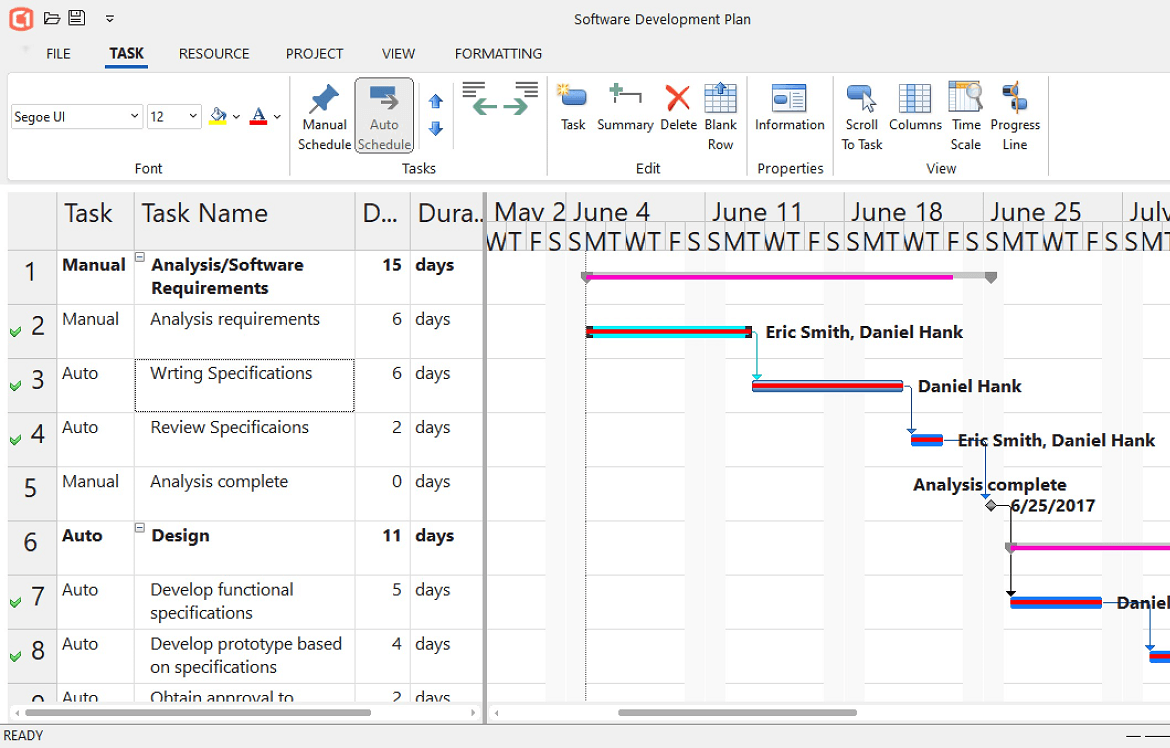 ComponentOne WinForms GanttView 商品画像