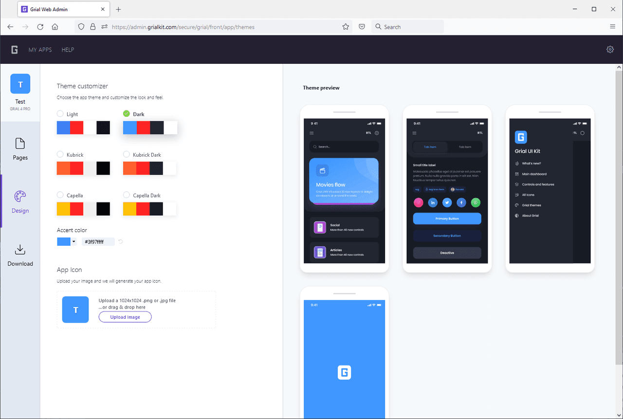Grial UI Kit 商品画像
