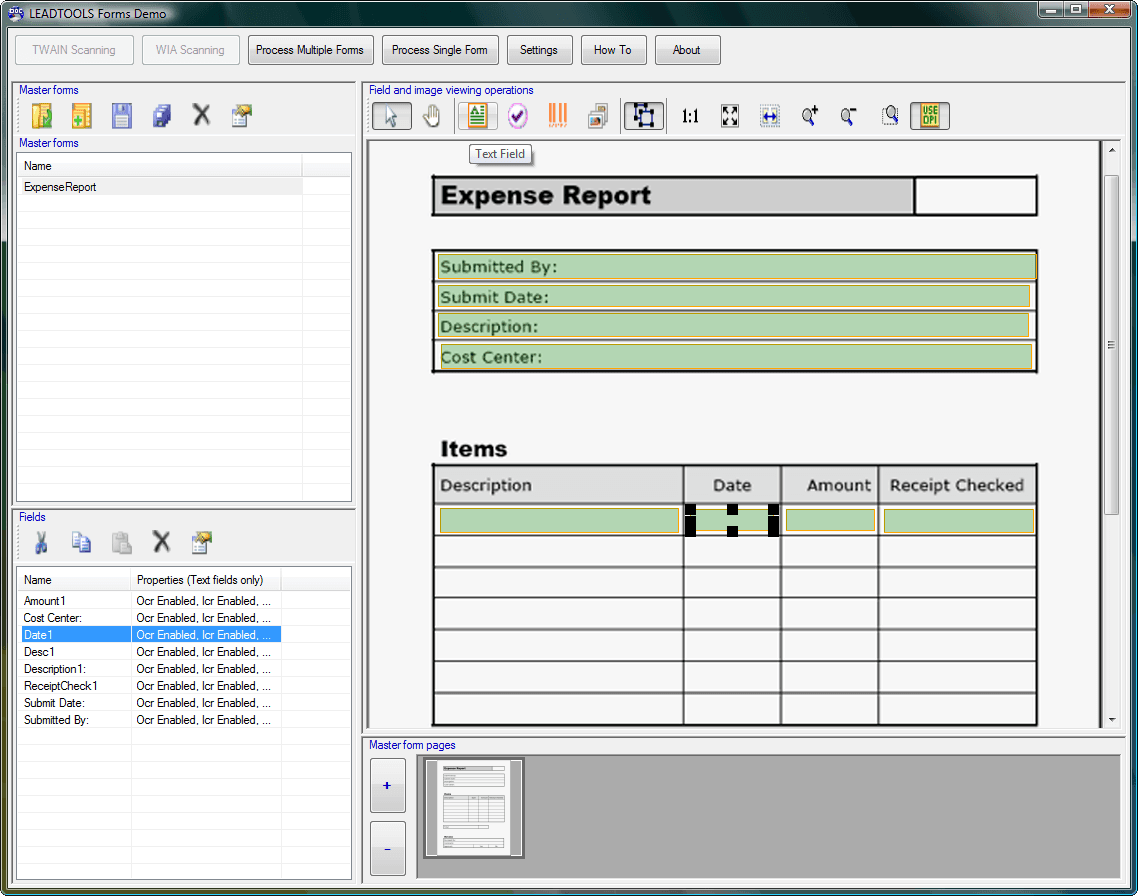 LEADTOOLS Recognition SDK（英語版） 商品画像