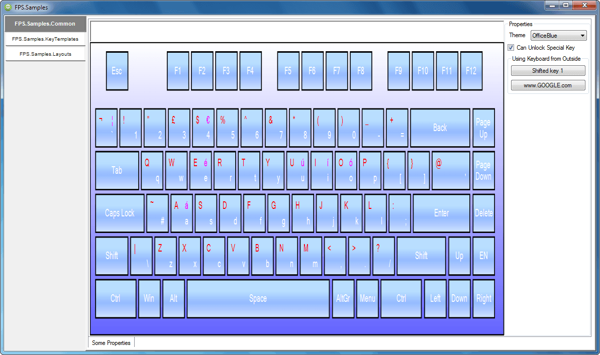 MindFusion.Virtual Keyboard for WinForms（英語版） 商品画像