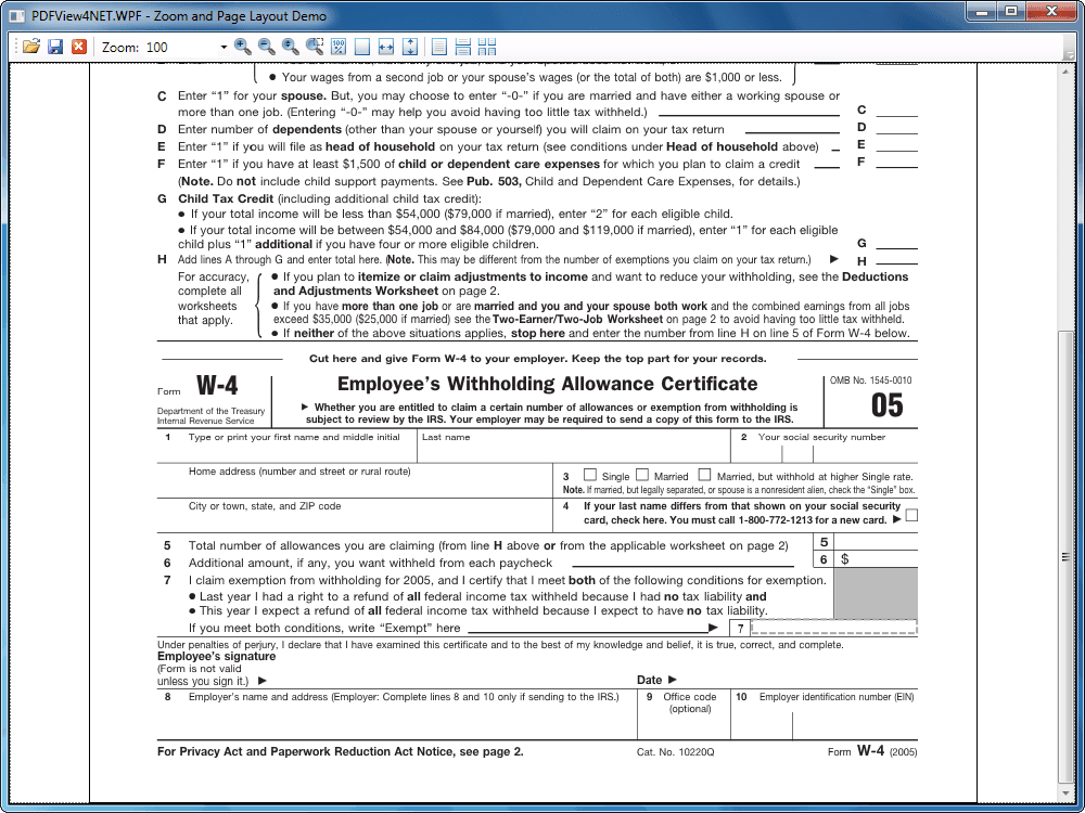 PDFView4NET WPF Edition V4.0 発表