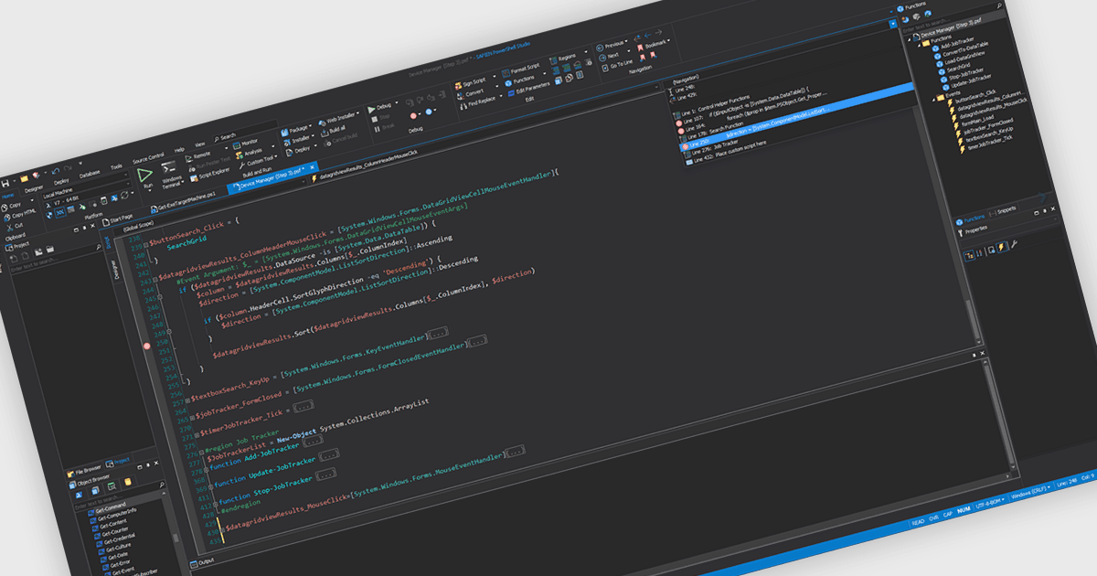 スクリプト作成に最新のPowerShellバージョンを使用