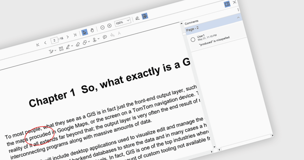 PDF内の注釈に対するコメントの編集と削除