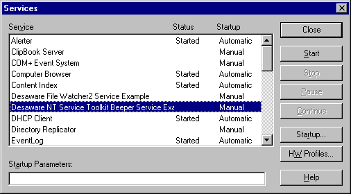 Desaware NT Service Toolkit （英語版） 商品画像