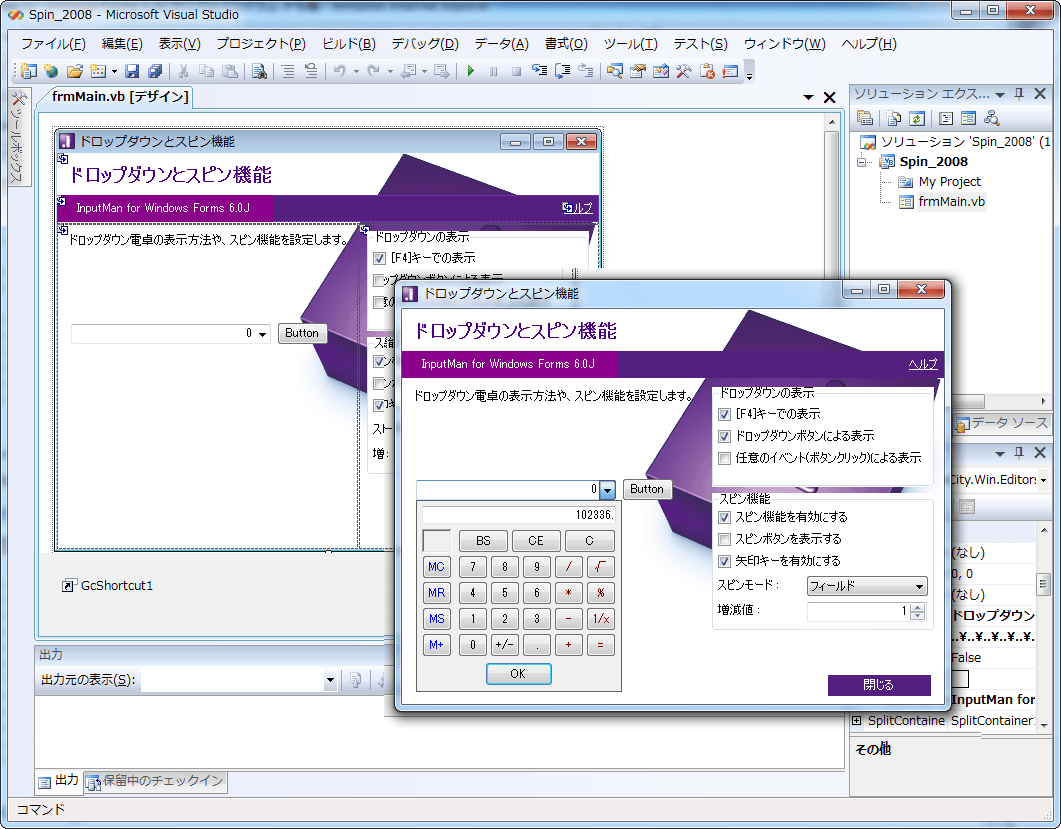 InputManPlus for Windows Forms（日本語版） 商品画像