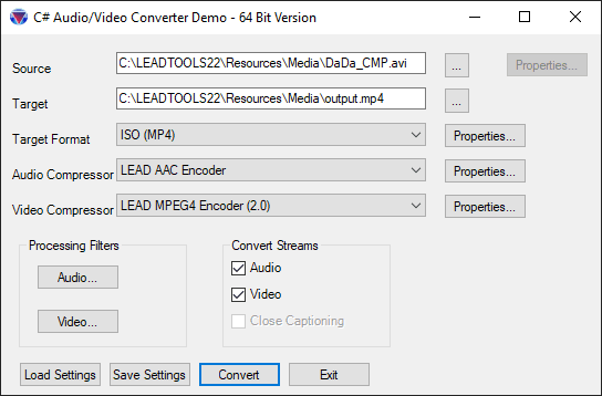 LEADTOOLS Multimedia Suite SDK（英語版） 商品画像
