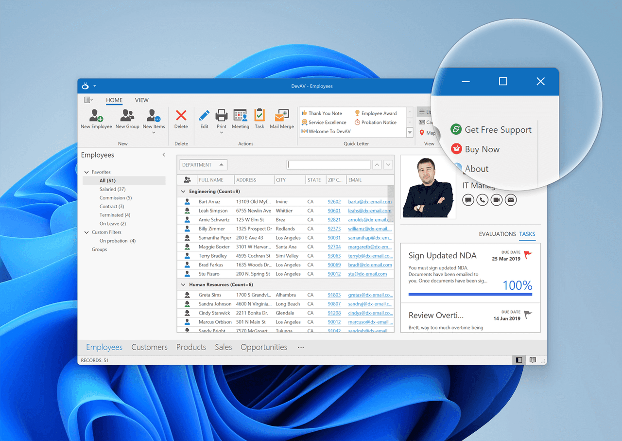 DevExpress WinForms（英語版）