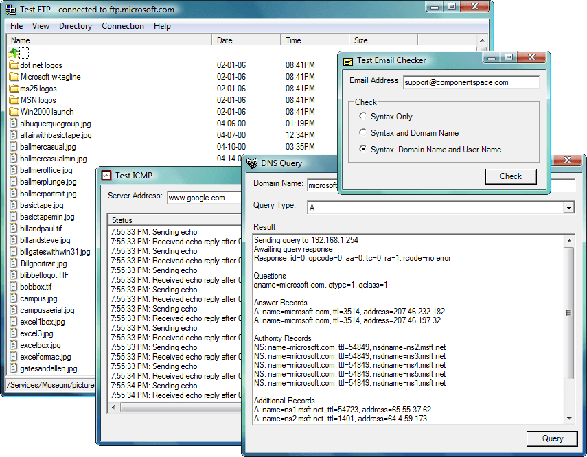 ComponentSpace Internet Component Suite（英語版） 商品画像