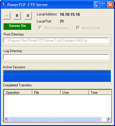 PowerTCP Server for ActiveX （英語版） 商品画像