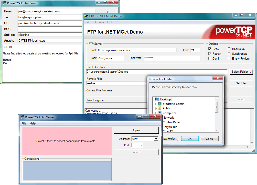 PowerTCP Suite Subscription （英語版） 商品画像