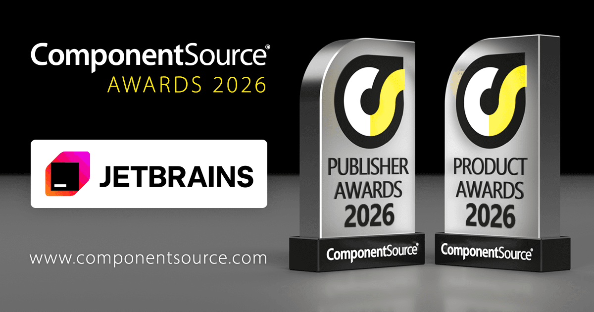 JetBrains、ComponentSource賞で12冠達成