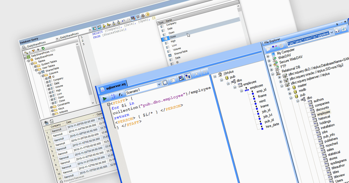 構造化文書オーサリングでのSQL Serverを利用
