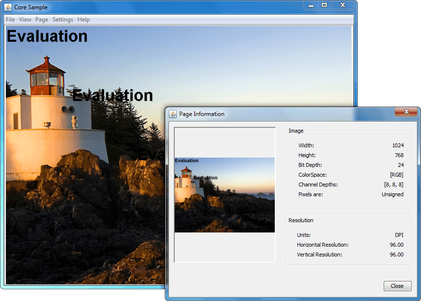 ImageGear for Java リリース