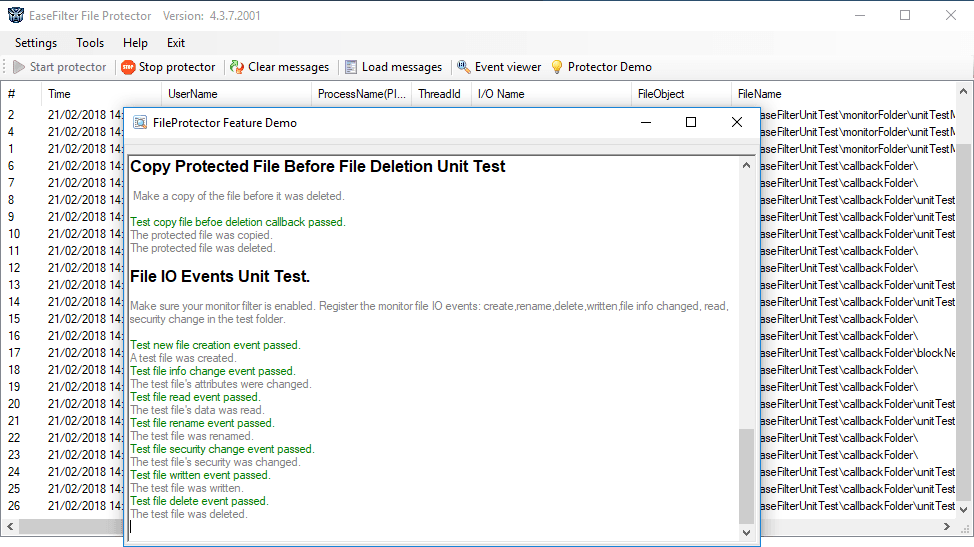 EaseFilter File System Control Filter Driver SDK（英語版） 商品画像