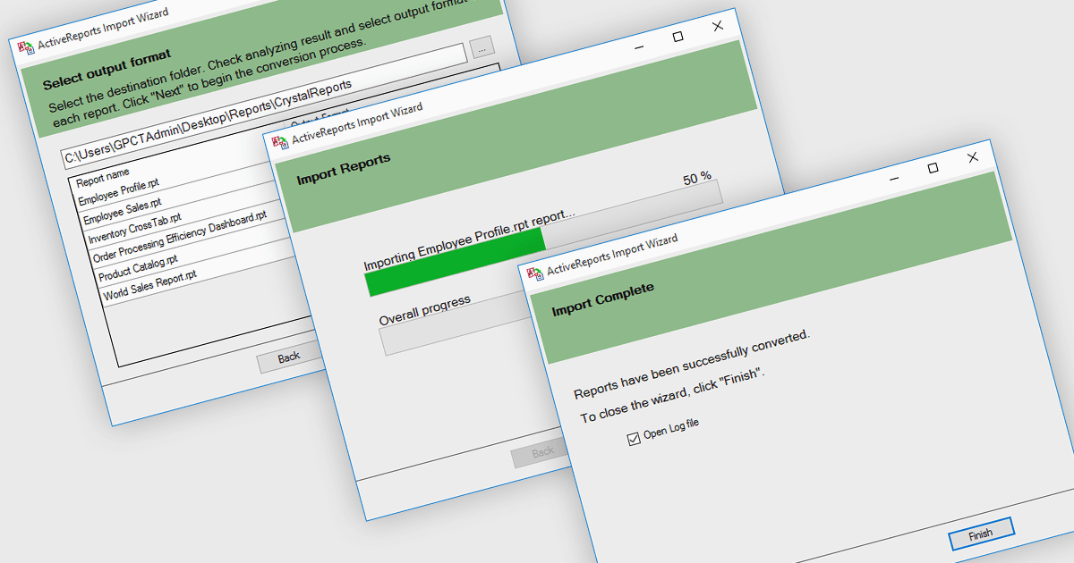レガシーレポートシステムを.NETに移行