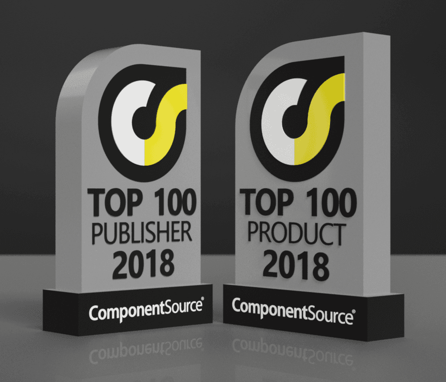 ComponentSource、2018年のベストセラー賞を発表