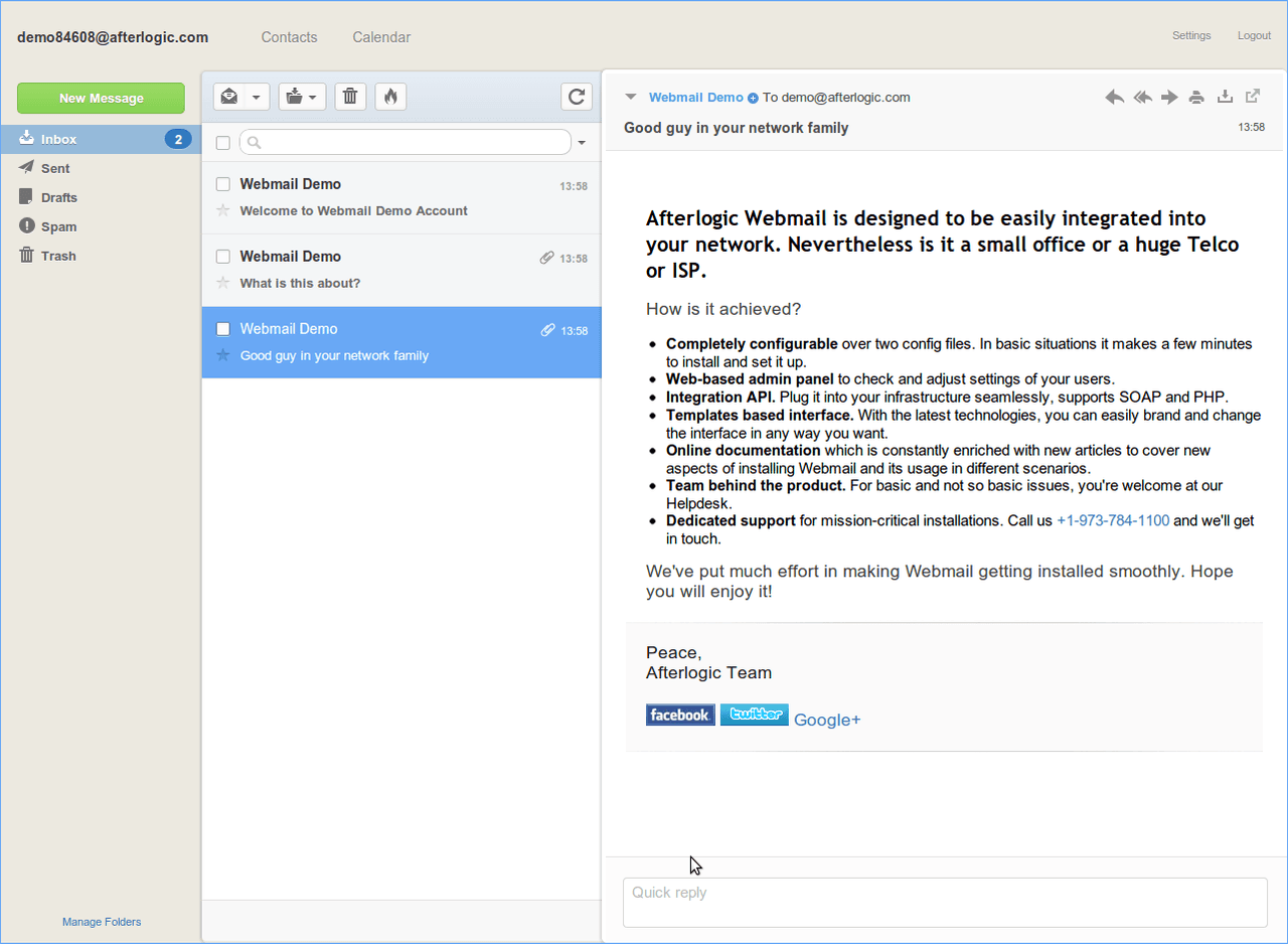 WebMail Pro for PHP （英語版） 商品画像