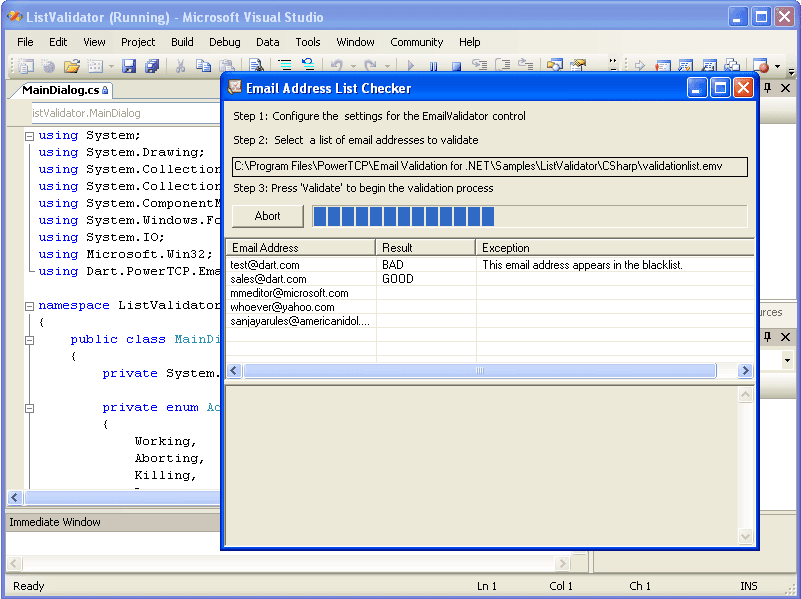 PowerTCP Email Validation for .NET （英語版） 商品画像