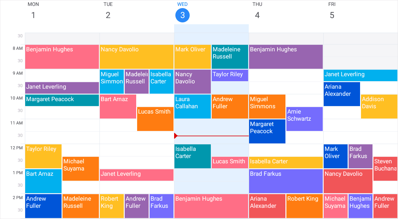 DevExpress .NET MAUI Scheduler 商品画像