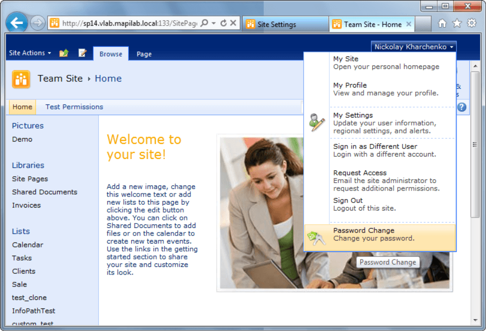 HarePoint Password Change SharePoint がリリース