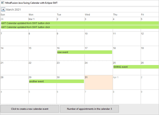 MindFusion.Scheduling for Java Swing（英語版） 商品画像