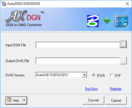 DGN to DWG Converter（英語版） 商品画像