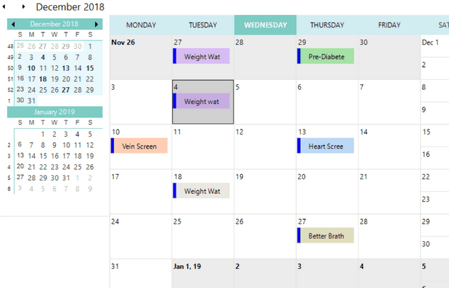 Syncfusion WinForms Calendar and Scheduling Controls 商品画像