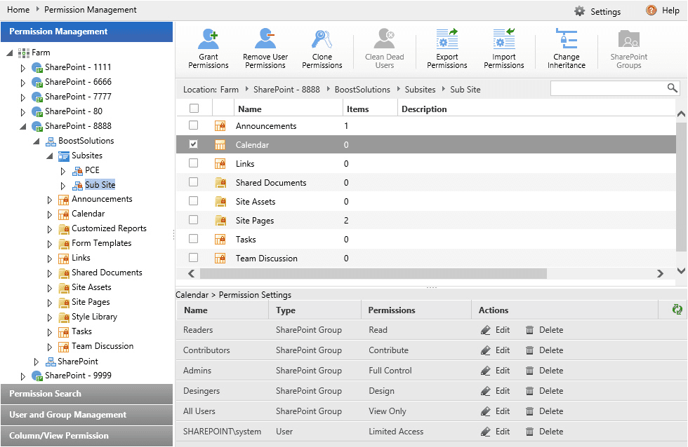 SharePoint Permission Manager（英語版+日本語版） 商品画像