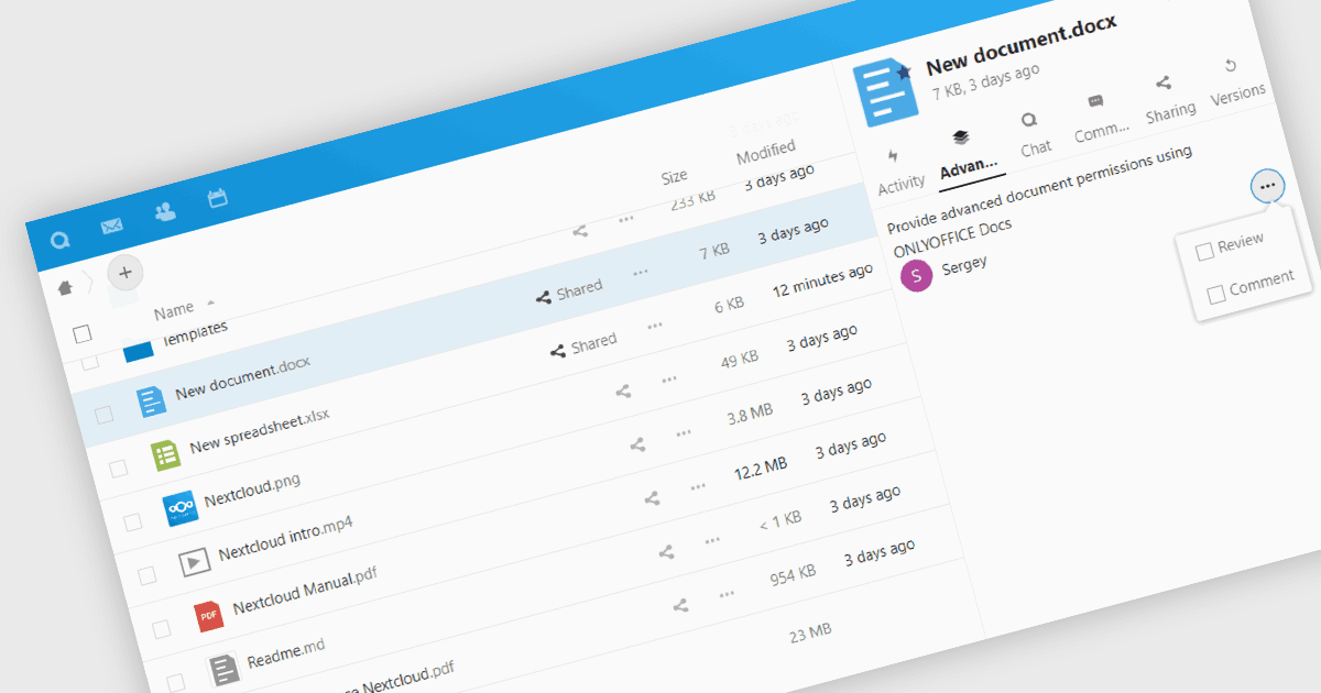 Nextcloudによるきめ細かなアクセス制御の活用
