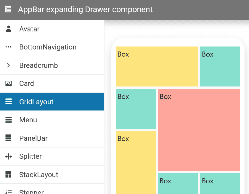 KendoReact UI Layout and Design Controls 商品画像 KendoReact UI Layout and Design Controls 商品画像
